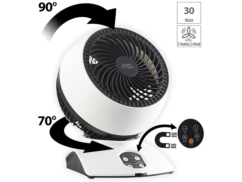 ; Mini-Akku-Luftkühler mit Nachtlicht-Funktion 
