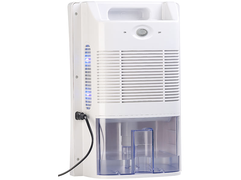 Sichler Haushaltsgeräte Elektrischer Luftentfeuchter, bis 600 ml pro Tag,  für Räume bis 25 m²