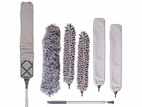 Sichler Haushaltsgeräte Staubwedel lang, Staubwedel Mikrofaser Auto