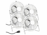 Sichler Haushaltsgeräte PC Ventilator, Kleiner Ventilator USB
