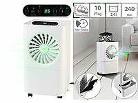 Sichler Haushaltsgeräte Digitaler 2in1-Luftentfeuchter & -reiniger mit Timer, 10 Liter/Tag
