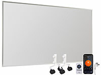 Sichler Haushaltsgeräte Mobile Infrarot-Heizung, Heizung mit Rollen